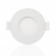 Plafonnier LED BLANC Ø 85 ROND 3 Watt 4000°K PC