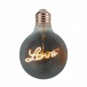 Ampoule LED Bulb E27 G125 Love Filament 5W 2200°K