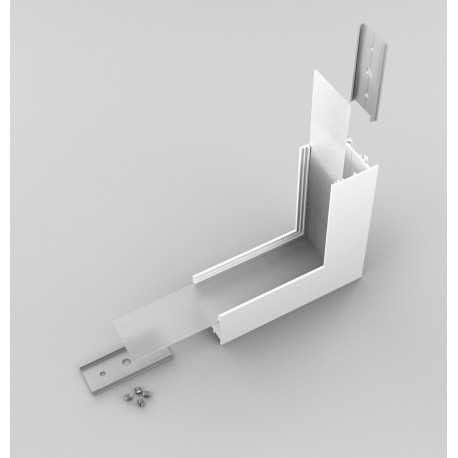 connecteur LUMI30-02 90 deg d'inclinaison Blanc