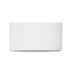 Applique murale LED G9 x 1 Blanc / Doré Ovale IP20