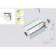 profile LED QUART-12E Alu Brut 2000mm