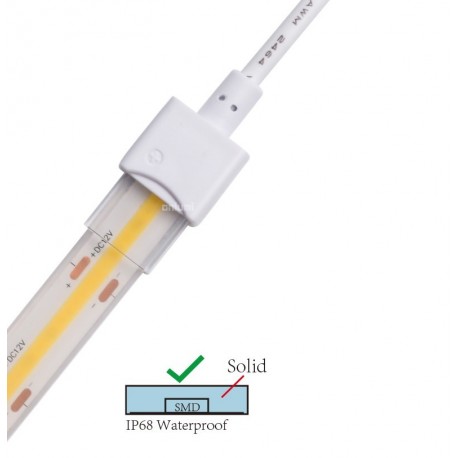 Connecteur CLIPO Câble 200mm-Bande 10/12mm HD 2 Pins IP68