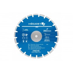 Disque diamanté 350 mm, trou intérieur 25,4 mm