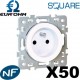 SQUARE Lot 50 PC 2P+T BLC pack chantier 