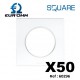 SQUARELot 50 PLAQUES BLC 1P pack chantier 