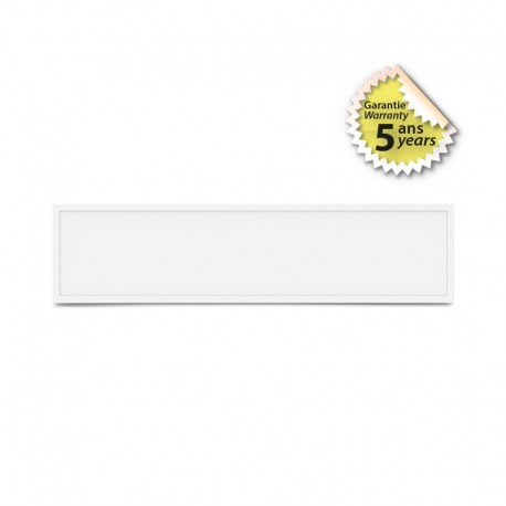 Plafonnier LED Blanc 295 x 1195 mm 28W 4000K - Garantie 5 ans 