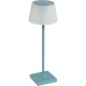 Lampe de table sur batterie Turquoise Dim 4W 3000°K 200Lm IP54