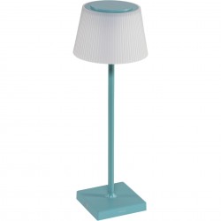 Lampe de table sur batterie Turquoise Dim 4W 3000°K 200Lm IP54