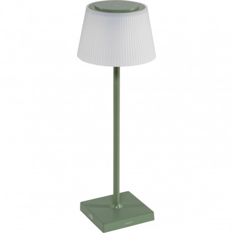 Lampe de table sur batterie Vert Dim 4W 3000°K 200Lm IP54