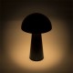 Lampe de table Champignon sur batterie Noir Dim 1.5W 2700°K 100Lm IP44