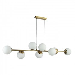 Suspension E27 x 8 120cm Or