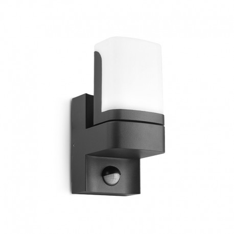 Applique Murale Orientable LED Noir 7,5W 3000K + Détecteur IR