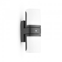 Applique Murale Orientable LED Noir 12,5W 3000K + Détecteur IR