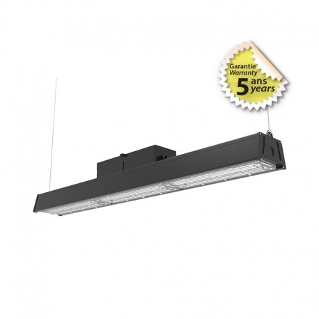 Lampe industrielle LED Intégrées Noir 150W 4000K - Garantie 5 ans