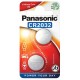 Piles Lithium 3V CR2032 x 2 Panasonic