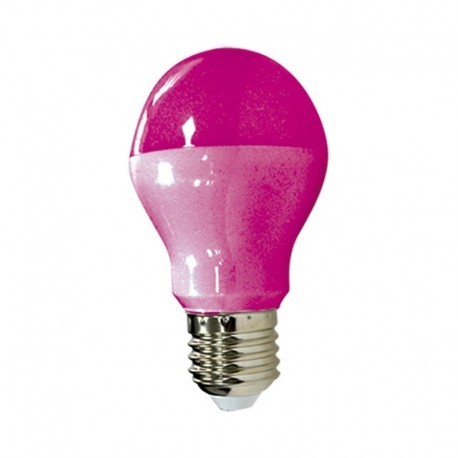 LED 9  WATT BULB E27 Rose